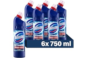 Domestos Original Bleach Kills 99.9% Bacteria and Virus 750mlX6 | FabFinds Disposable Gloves