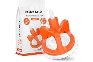 Gakago kakelavjämningssystem 300-delat set 3 mm - Läggningshjälp för perfekt fogmönster - Överlägset sortiment för kakelplatt