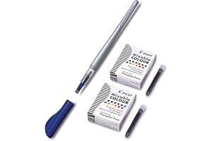 Pluma estilográfica de caligrafía Pilot Parallel Pen recargable (6,0 mm + cartuchos)