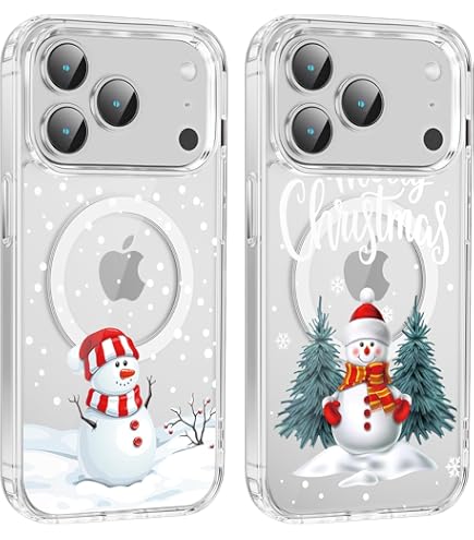 Yoedge Funda Para Apple IPhone 11 6,1", Navidad Carcasa Silicona