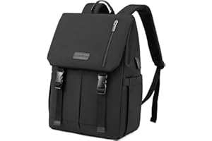 LOVEVOOK Mochila Mujer Hombre Bolso Ordenador Portatil 15.6 Pulgadas Mochila Escolar Adolescente con USB Mochilas Antirrobo Casual Laptop Backpack Impermeable para la Universidad Viaje