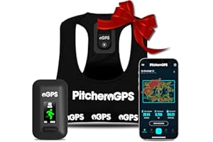 PitcheroGPS Player Tracker & Vest - Sports Performance Activity Tracker - Track 18 Key Metrics - Includes 12 Month Subscription Football, Rugby and Hockey Training & Fitness Accessories (Youth Large)