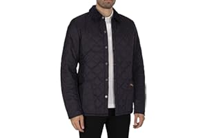 Barbour Uomo Heritage Liddesdale Giacca trapuntata, Nero