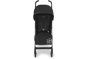 Silla de Paseo Techno Xt de Maclaren Muy Completa, Ligera y Compacta. Adecuada para Recién Nacidos y Niños De Hasta 25 kg. Sistema de Seguridad para Recién Nacidos Newborn Safety System™, Negro