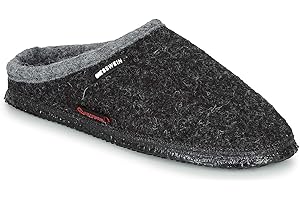 Giesswein Hausschuhe Dannheim - Warme Filz-Pantoffeln für Damen & Herren, rutschfeste Pantoletten, Unisex Slippers aus Wolle‌