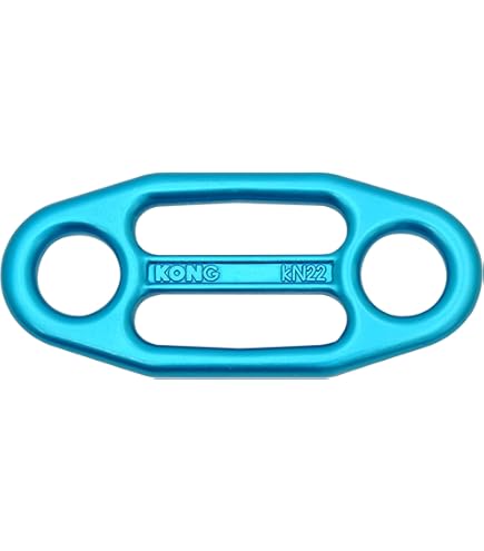 Kong. HMS Classic Twist Lock karabijnhaak van aluminiumlegering, dubbele beweegbare klem, automatische sluiting, scheepsknoop, EN 362/B, EN 12275/B, UIAA gewicht 95 g
