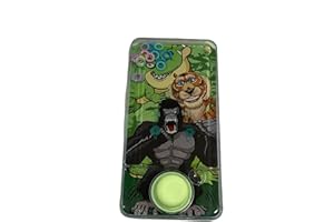 Makio Mini jeux d'eau pour filles et garçons Jeu d'habitation de voyage Aguaplay Water Geme Aqua Play (Selva)