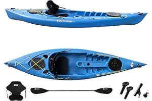 Kayak Privat, canoa 1 posto Big Mama Kayak da 295 cm, 2 gavoni, 100% made in Italy
