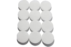 LTWHOME Compatible Fine Filtre Pads Appropriés Convient pour Eheim Classic 2215/350 2616155 (Pack de 12)
