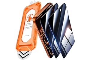 UniqueMe für iPhone 17 Pro für Panzerglas Sichtschutz - Privacy Schutzfolie, Automatische Installation, Bruchsicher Militärniveau, 9H-Härte, Anti-Kratzer, Bläschenfrei, Anti Spy Folie, 2 Stück