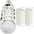 Endoto ShoeLaces for Adidas Superstars Grand Court, Flat Shoe Laces Replacement Laces for Sneaker Shoes