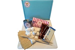 ANNIE'S SWEETS AND TREATS American Chocolate Smores Marshmallow Toasting Kit - The Authentic American S'mores Experience
