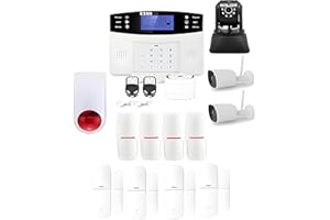 LIFEBOX Alarma inalámbrica gsm y 3 cámaras WiFi Kit ip3