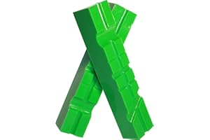 Weiche Schraubstock-Schutzbacken | GRIP&BENDER 100mm / 125mm / 150mm 60°/90° | Magnetische-Schonbacken aus TPU-Kunststoff | Schützen Ihr Werkstück | (158MM)