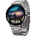 Boult Dire Smartwatch: 1.38'' 2.5D Curved HD Display, BT Calling, 500 Nits Brightness, IP67, 250+ Watchfaces, 120+ Sports Modes, AI Voice Assistant, SpO2 Monitoring (Silver)