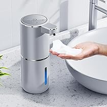 Dispenser Sapone Automatico Behire - Ricaricabile USB, 360 Ml, Con Sensore Di Movimento - Foto 4