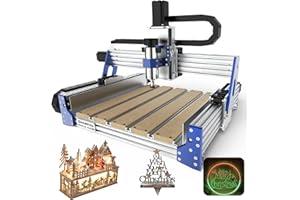 SainSmart Upgrade CNC-Fräsmaschine mit Closed-Loop-Motor und Kugelumlaufspindel PROVerXL 4030 V2, 3-Achsen-Graviermaschine für Holz, Metall, Acryl, PCB, MDF, Arbeitsbereich 400 x 300 x 110 mm