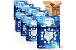 Harmony Care® MAXI absorbantes couches adultes – discrètes Protection urinaire pour homme et femme – Culotte Incontinence Pants, taille XL – pack de 56 pièces d’essai