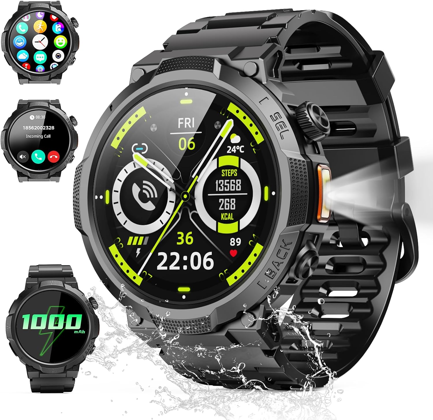 Avis d'Expert & Test Approfondi : Soudorv Montre Connectée Homme Militaire Smar (Sélection)