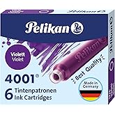 خرطوشة قلم حبر جاف TP6X من سلسلة Pelican باللون الأرجواني