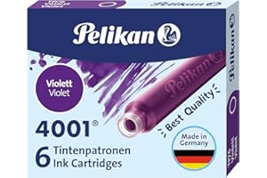 Pelikan TP6 - Cartucho tinta estilográfica, color violeta