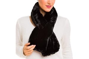 MELIFLUOS DESIGNED IN SPAIN Bufanda y Cuello de Pelo para Mujer: Cuellos de Moda para Otoño e Invierno