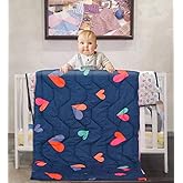 COZY FURNISH Reversible Kids Comforter Blanket Quilt | Super Soft, All-Season | 150 GSM | 0-8 Years | 60x45 Inches for Kids |