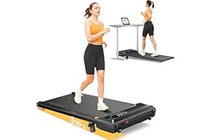 ACEZOE Walking Pad Treadmill with 10% Incline, 2.5HP Quiet Motor, Under Desk Treadmills for Home, Compact Portable Treadmills with Dual Shock Absorption, Incline Walking Pad with LED Display, 130KG Capacity
