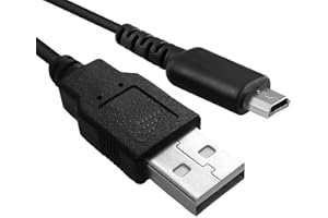 CHILDMORY - Cable de carga USB (4 pies, 1,2 m, adaptador de corriente para cable DSL DSL DS Lite