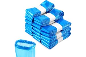 QWORK® 12 Stück Windeleimer Nachfüllfolie, 260mm*4.5m, Geeignet für AngelCare & Tommee Tippee