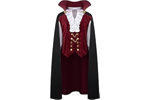 Spooktacular Creations Renacimiento Medieval vampiro espantoso lujo disfraz de Halloween para hombres juego de rol pecados Cosplay