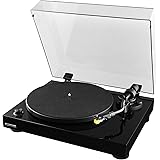 Fluance High Fidelity Vinyl Turntable Record Player with Premium Cartridge, Diamond Stylus, Belt Drive, Built-in Preamp, Adju