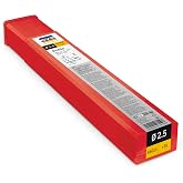 GYS, MMA input metal, 75 welding sticks/welding coated electrodes E6013 &Oslash; 2.5 mm x 350 mm, half plastic housing, for steel we