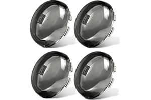 FLYINGWING 4 pezzi (cenere) per lenti lampeggianti compatibili con Harley Touring Softail Dyna Sportster Street Glide Road King Electra Glide 1997-2024