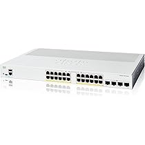 Cisco Catalyst 1200-8P-E-2G Smart Switch, 8 Port GE, PoE
