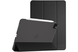 ‎PROCASE ProCase Hülle für 12,9" iPad Pro 2022/2021/2020/2018 (6/5/4/3 Gen), Schutzhülle Leicht Dünn Hart Smart Case Cover Kompatibel mit 12.9 Zoll iPad Pro -Schwarz