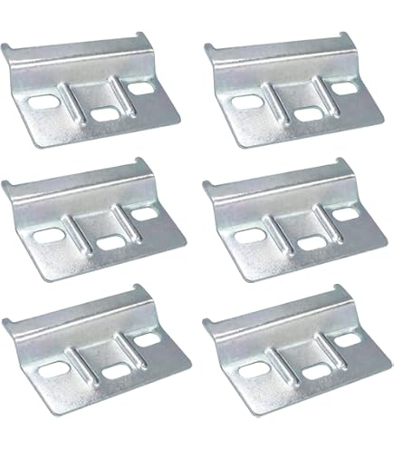 Binario Sospeso Per Armadio Metafranc - 2 Pezzi, 110 Mm, Acciaio Zincato, Antiscivolo - Foto 5