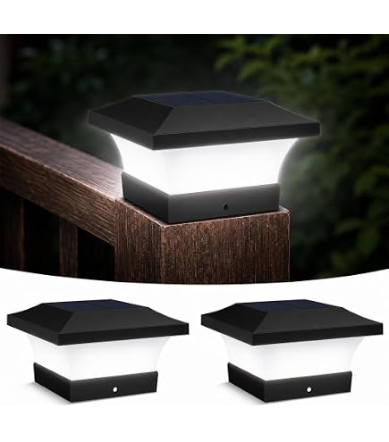 FREEUP Paallantaarn Op Zonne-energie – 12x12 Cm, IP44 Waterdicht, Led-lamp Voor Tuinpalen, Schutting Of Hout – Geen Gedoe Met Kabels