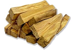 LAMARE Incenso Naturale Palo Santo Perù 100g - Incenso Naturale - Palo Santo Purificazione - Sostenibile, Taglio Artigianale (9-12 Paletti) - Meditazione e Rituali - Purificazione Negativa
