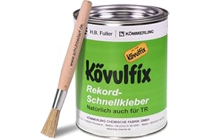 LANGLAUF SCHUHBEDARF Kövulfix colle de contact - boîte extra large, colle forte végétalienne 600g, Kövulfix Rekord