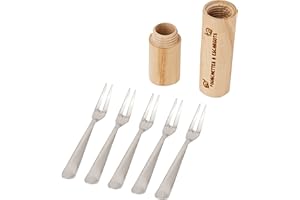 ROGER ORFEVRE Fourchette à Escargots x 6 + Fourreau