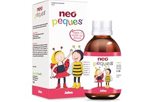 Neo Peques | Jarabe Infantil Jalea Real | 150ml | Refuerza la dieta | Contribuye a un crecimientonormal de los huesos | Aporta Energía | Sabor Frutos del Bosque | Espirulina, Calcio, Vitamina D3