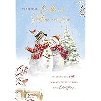 Regal Publishing Christmas Card To A Special Sister & Brother