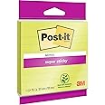 Post-it Super Sticky Large Notes, Lined, 1 Pad, 101 mm x 101 mm, 70 Sheets - Extra Sticky Notes for Walls, Monitors and Fridge