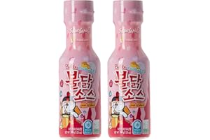 Samyang Spicy Chicken Roasted Sauce, koreanisches Essen oder Sauce 200 ml (Carbo) 2 Stück