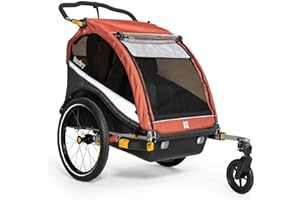 Burley Cub X, 2 Seat Kids Bike Trailer & Stroller