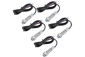 Heschen Interruttore sensore di prossimità induttivo LJ12A3-2-Z/BY Rivelatore 2mm 10-30VDC 200mA PNP normalmente aperto (NO) 3 fili (5)