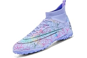 AMLCWZ Calzado de fútbol para hombre Césped artificial Calzado de fútbol profesional para niño Calzado de fútbol para niño Calzado de entrenamiento deportivo para exterior Calzado de fútbol para interior