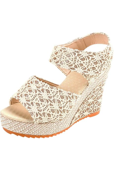 Sandali Donna Sandali Con Zeppa E Plateau Amazon Zeppe Donna