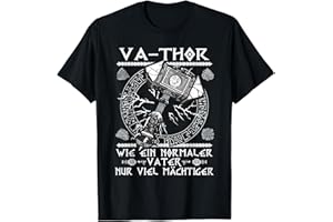 VA-THOR VIKING VATHOR VATERTAG LUSTIG Herren Herren Vathor - Vatertag Vatertagsgeschenk Wikinger T-Shirt